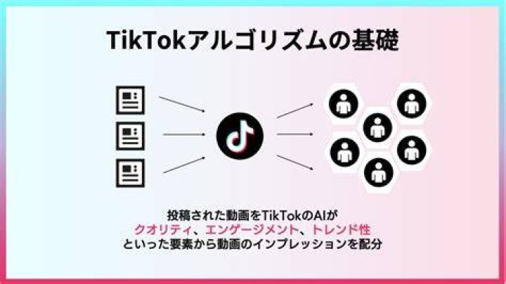 TikTokのおすすめフィードのアルゴリズム